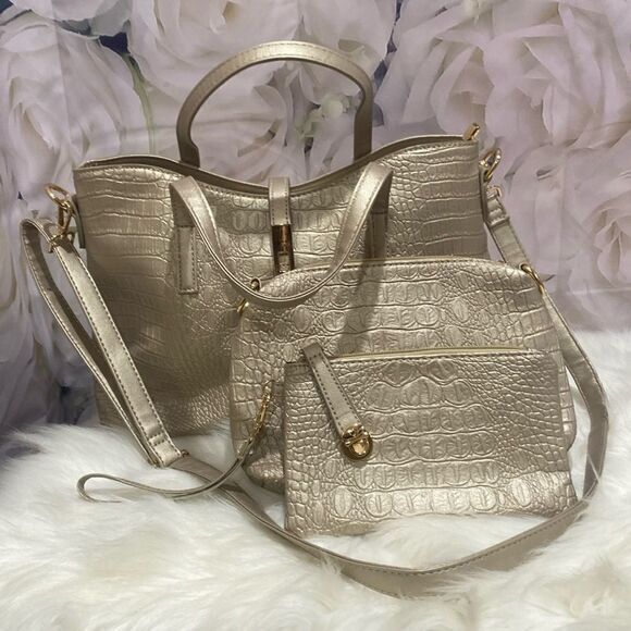 3 Set Handbag, cosmetic bag, coin purse - Picture 1 of 6